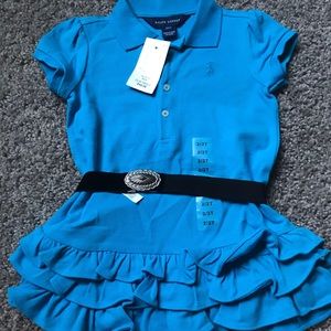 Blue dress for girls
